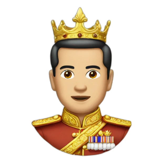 king thailand sticker