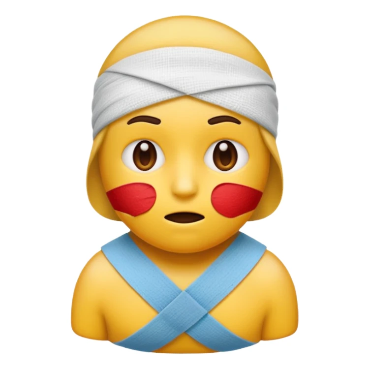 injured emoji sticker