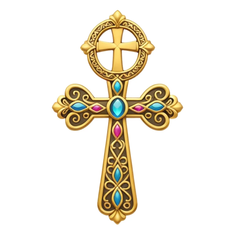 Orthodox Ankh sticker