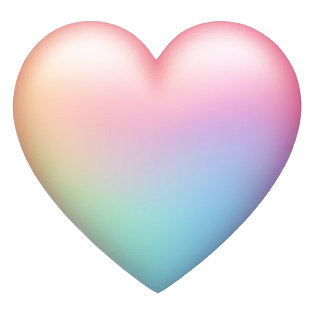 Heart-coloured-pastel-shade sticker