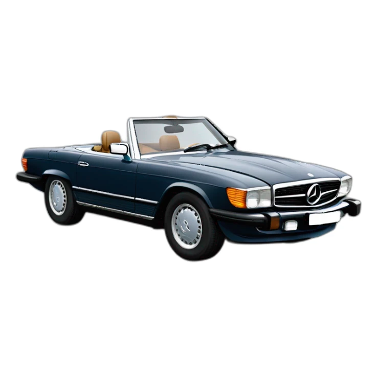 Mercedes SL 1980 sticker