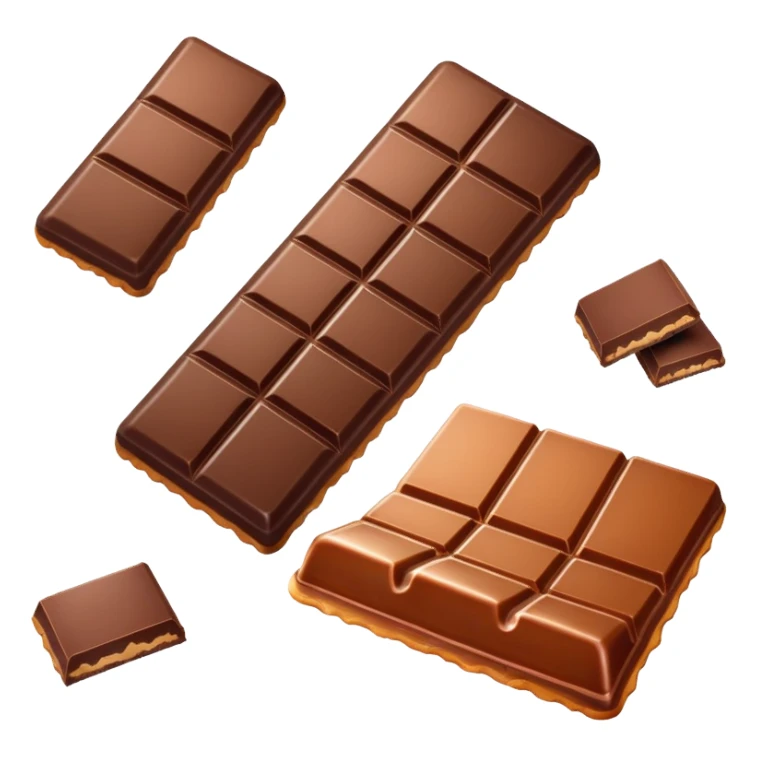 Salted caramel chocolate bar sticker