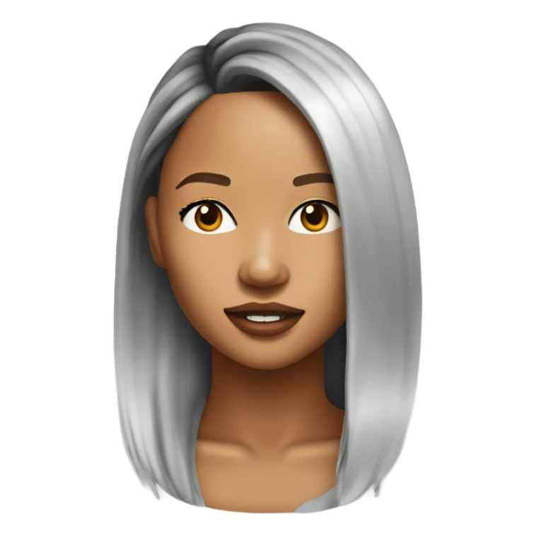 3d hyper Realistic Karrueche Tran photo  sticker