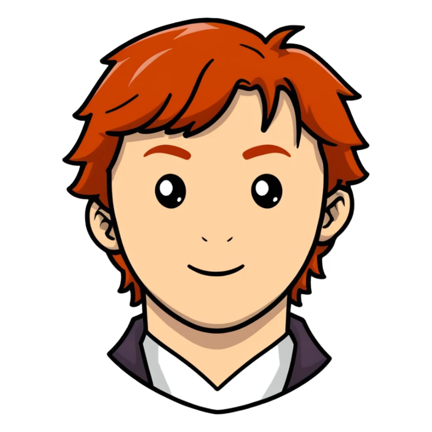 Ron Weasley from Harry Potter sticker
