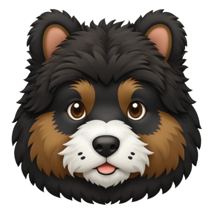 Bouvier bernois noir sticker