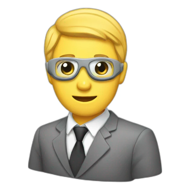 work at computer sticker