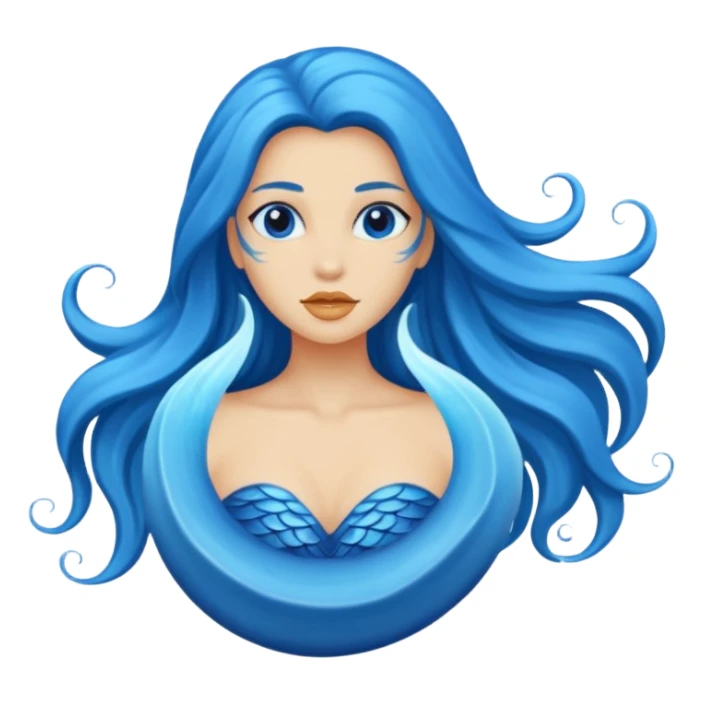 blue siren sticker