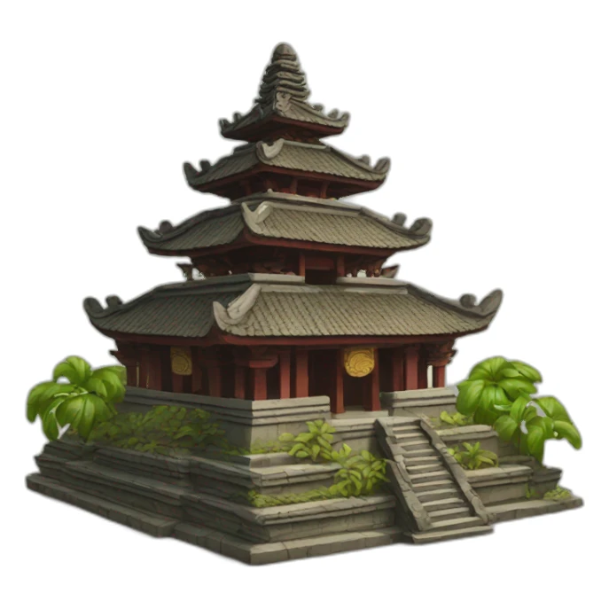 Bali Temple sticker