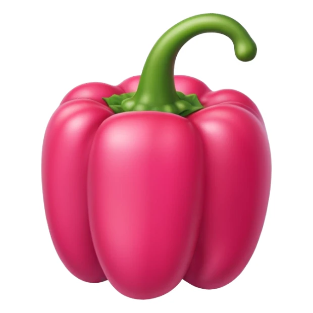 bright pink pepper sticker