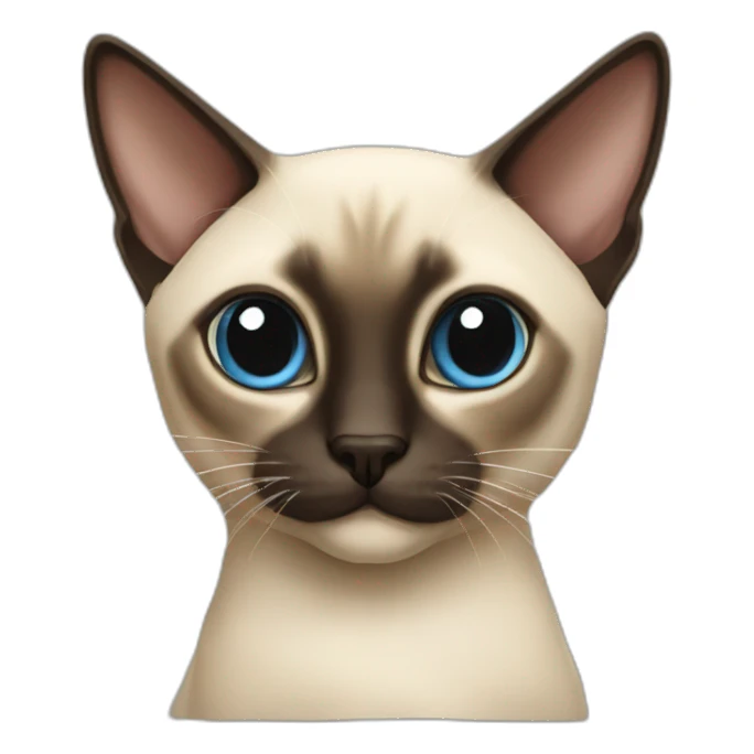 Siamese-cat sticker