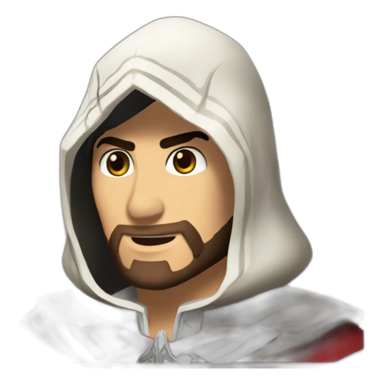 Ezio Auditore che flirta sticker