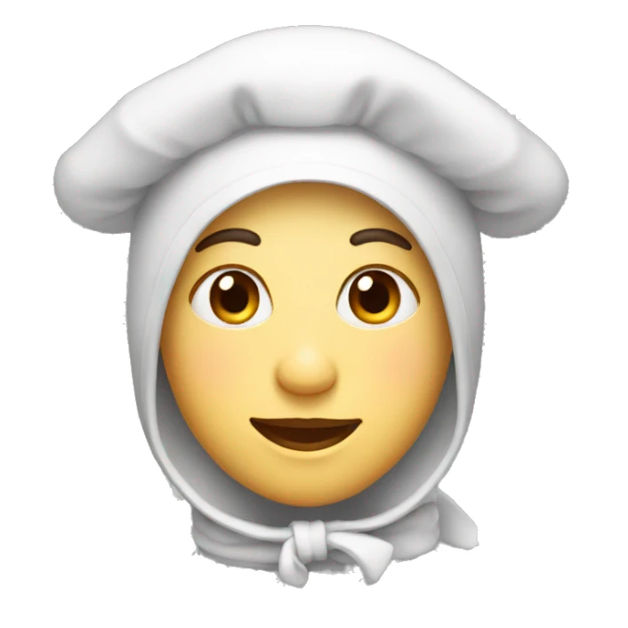 face with bonnet sticker