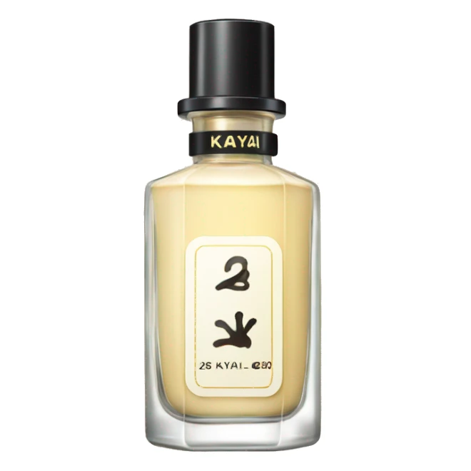 Kayali vanilla 28 perfume sticker