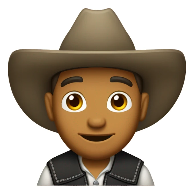 Sombrero vaquero sticker