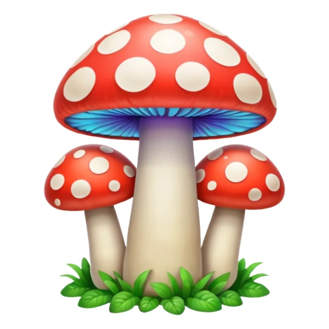  psychedelic party mushroom  sticker