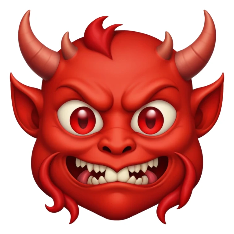 Kissing devil sticker