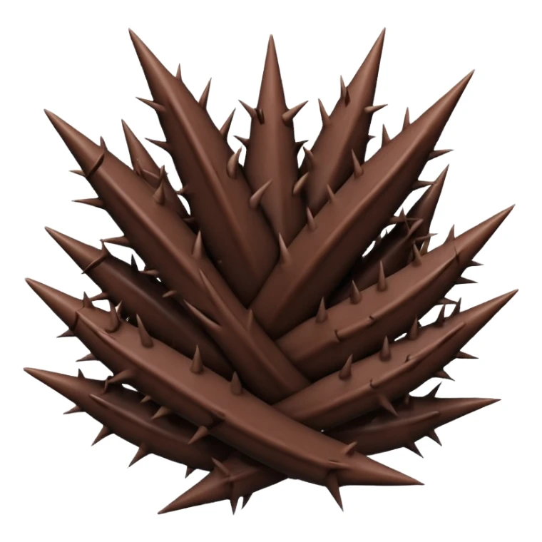 snaking bunch of thorns sticker