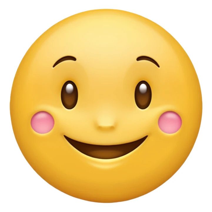 Yellow three-legged emoji sticker
