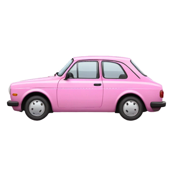 Car pink volswaggen sticker