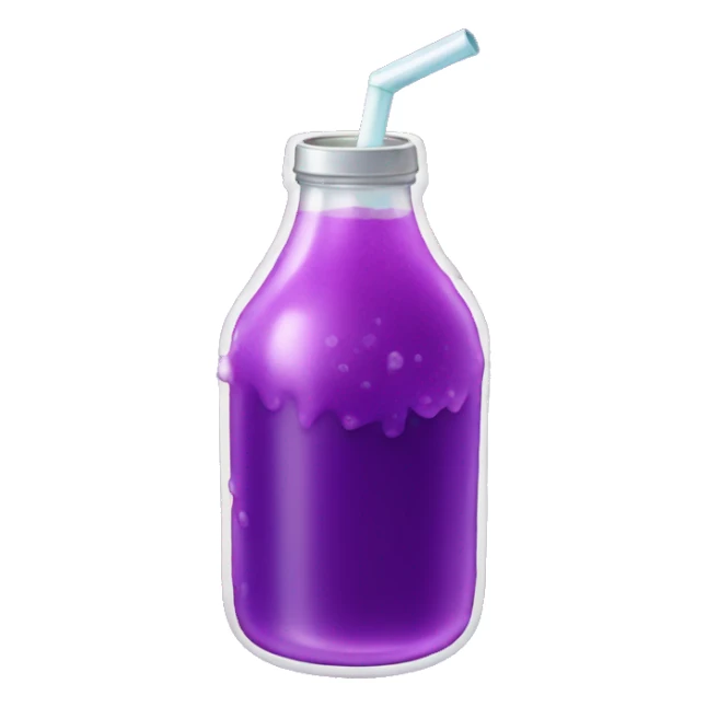 purple soda sticker