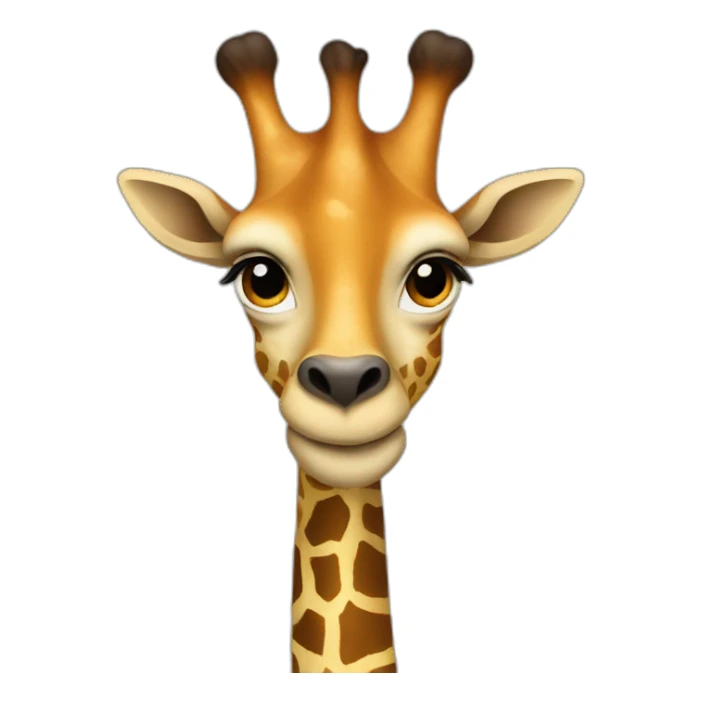 Smoke-girafe sticker