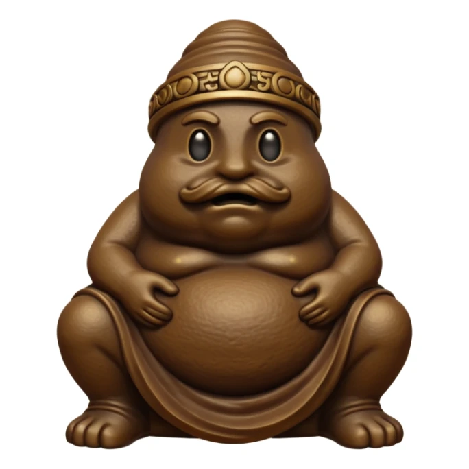 poop god actec sticker