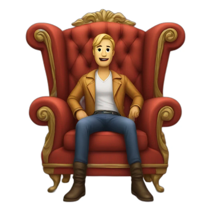 sofa king sticker