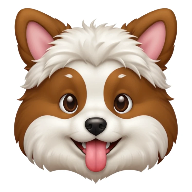 Cute dog sticker