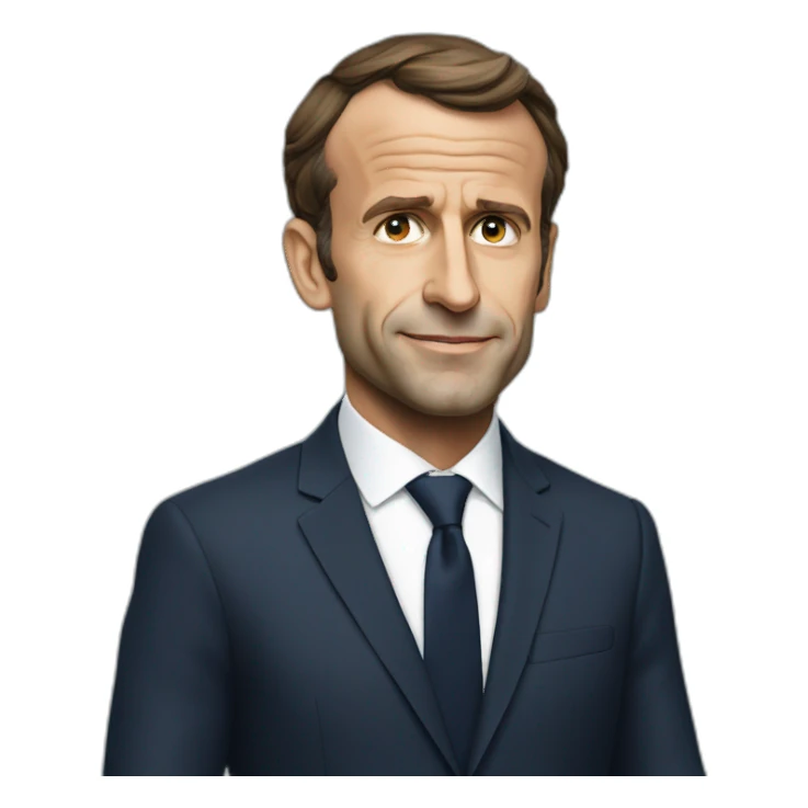 Manuel Macron qui dors sticker