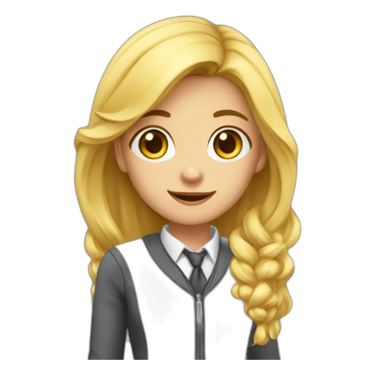 ÉCOLE CP FILLE   QUI EST CON sticker