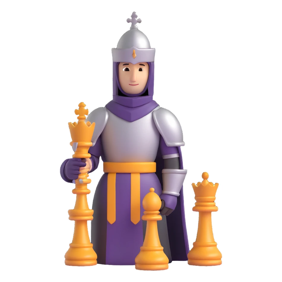 chess knight sticker
