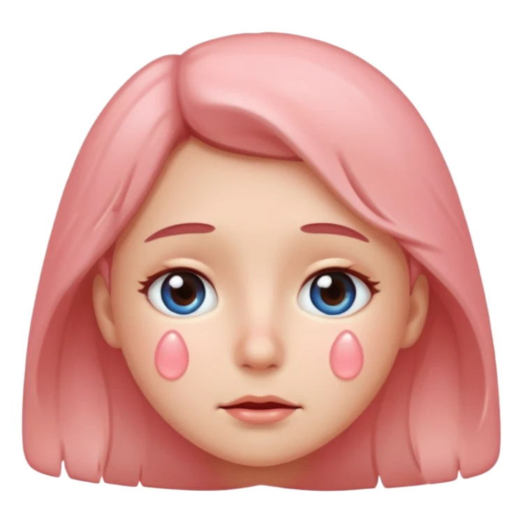 Qui est émue avec des joue sticker