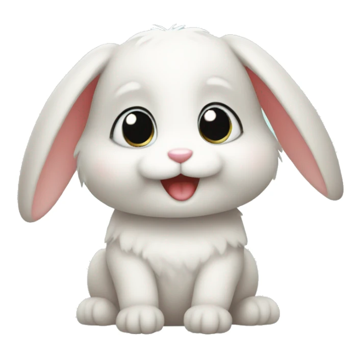 Cute little bunny  sticker