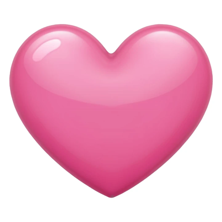 Heart pink sticker
