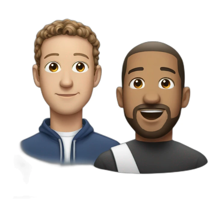 zuckerberg drake sticker