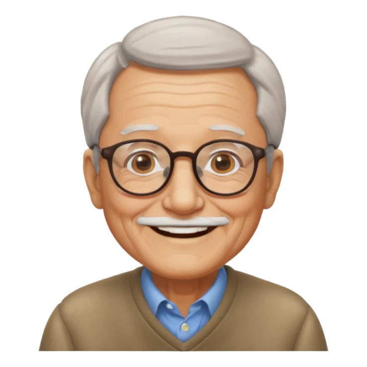 AVÔ usandi oculos sticker