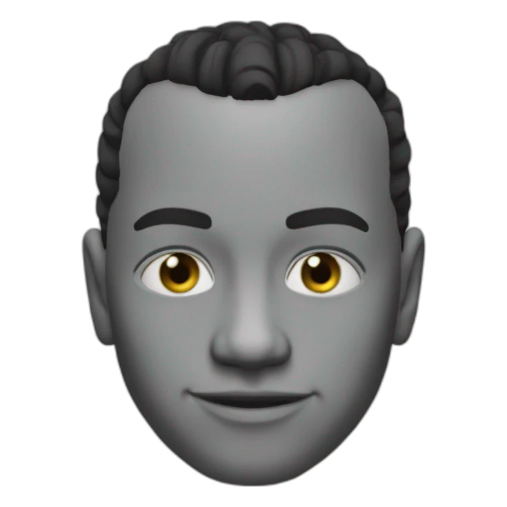 cj from san andreas in a spiral sticker