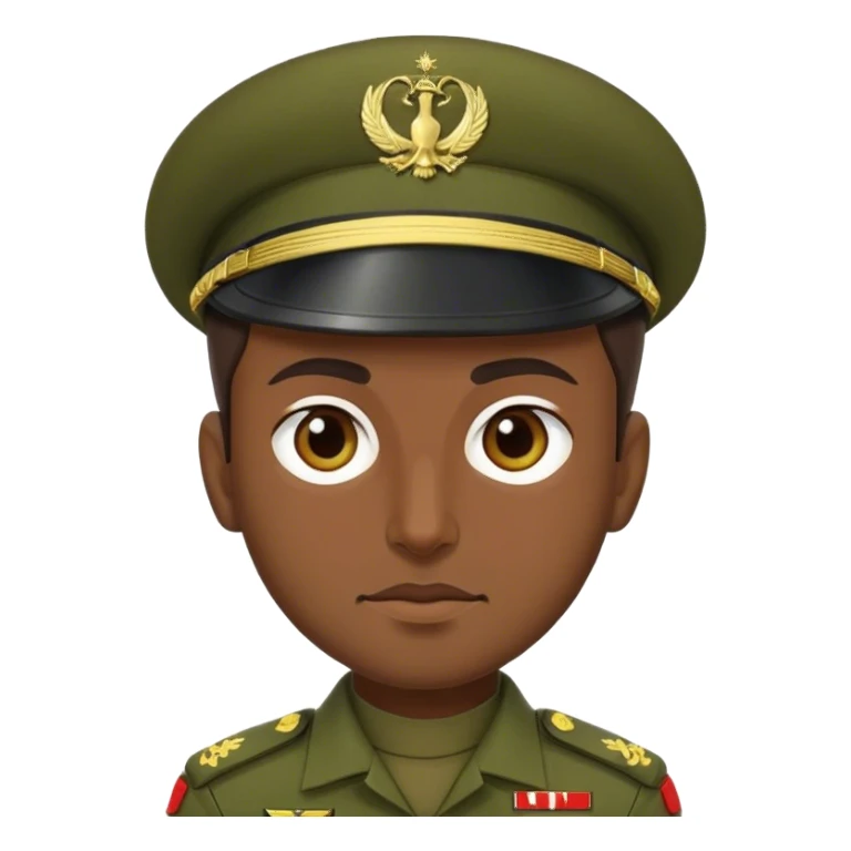 Iranian soldiers emoji sticker