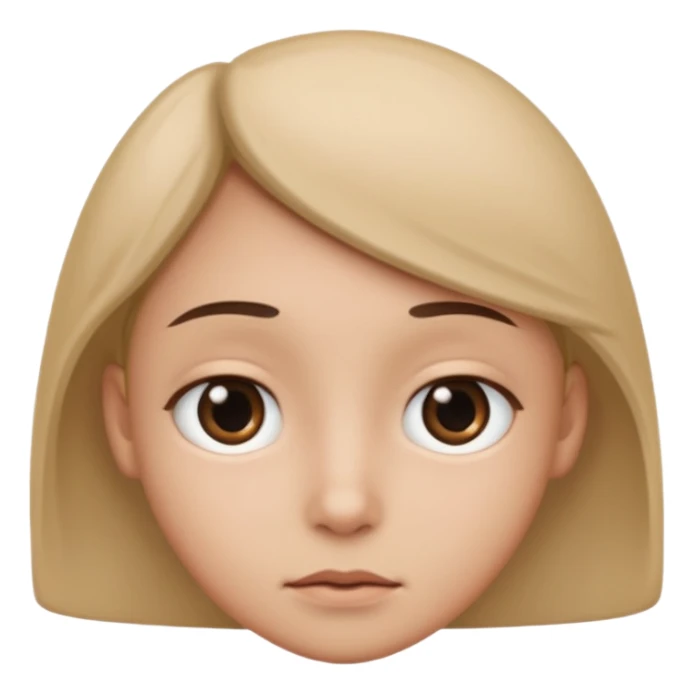 Make the eye smaller and push it yo the left sticker