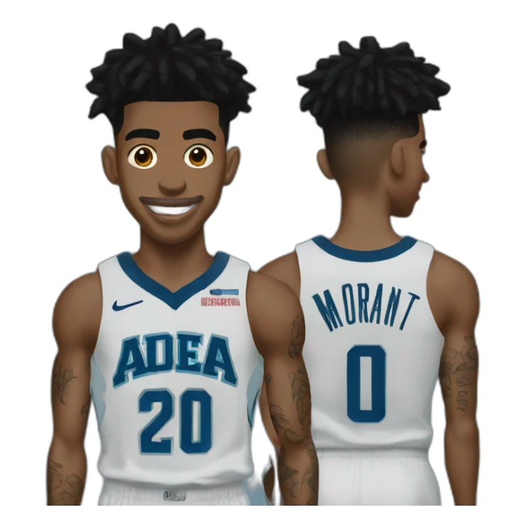 Ja Morant Memphis sticker