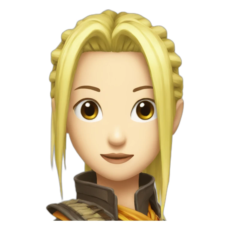 Rikku final fantasy ninja sticker