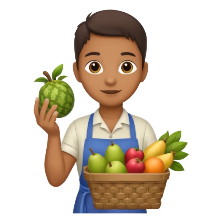 greengrocer's animal sticker