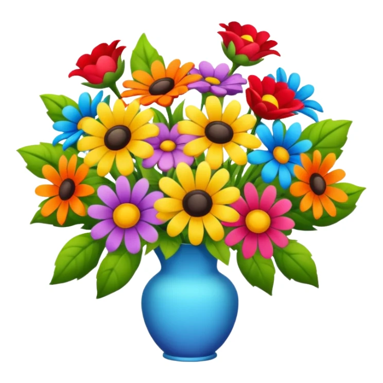 Flowers sticker