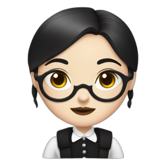 Wednesday Adams sticker