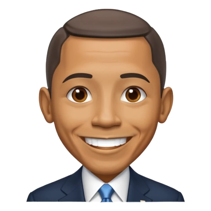 Barack Obama saying "Come on" sticker