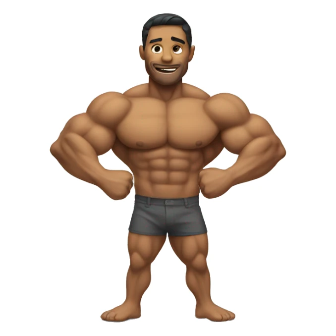 right muscle sticker