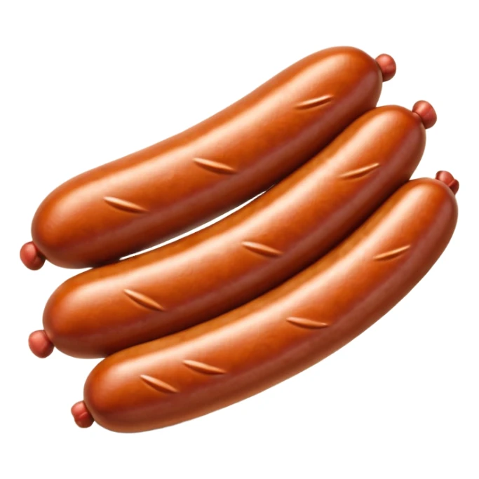 Smoked sausage sticker