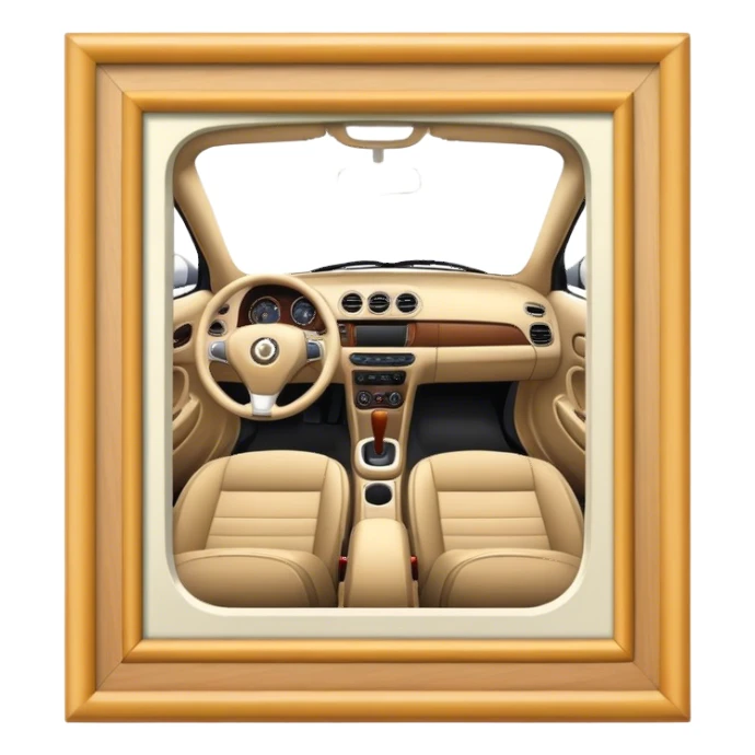 Car interior acessories sticker