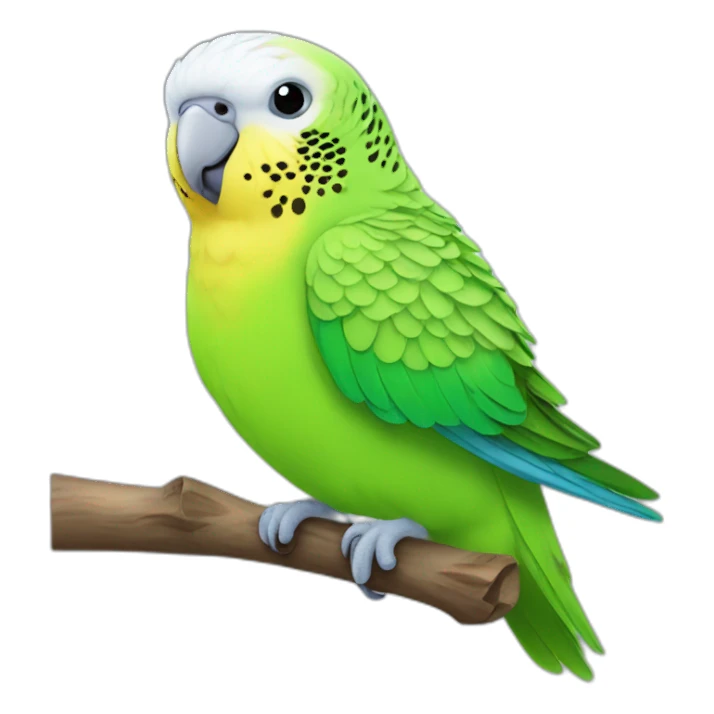 budgies parrot  sticker