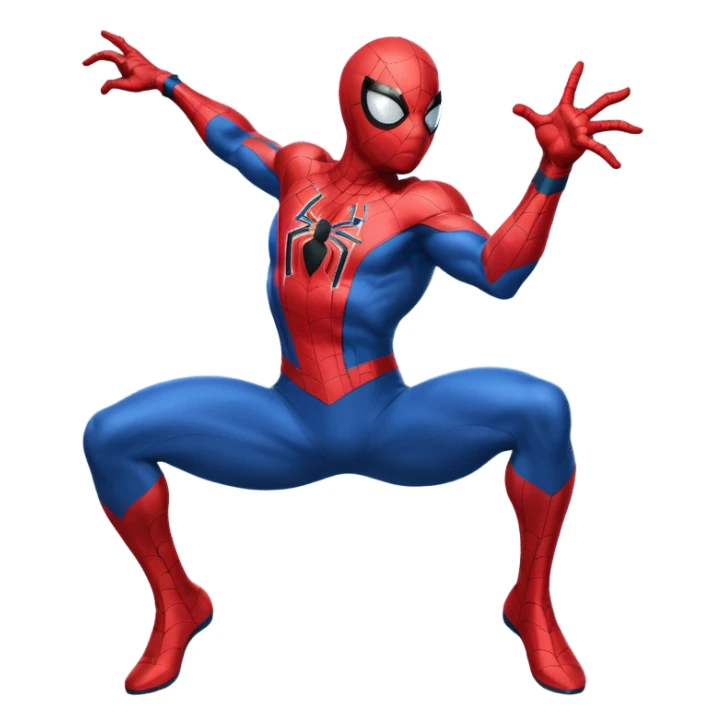 Spider man emoji sticker